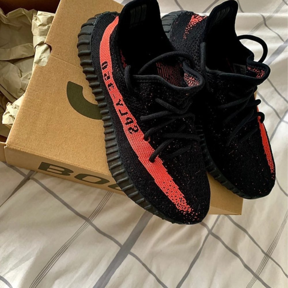 Yeezy adidas 350 red/black